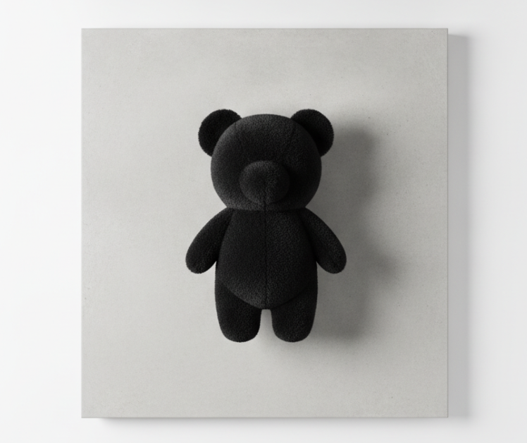 Black Bear Plush Toy