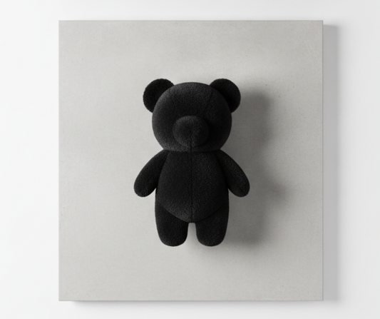 Black Bear Plush Toy