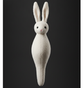 White Rabbit Plush Toy