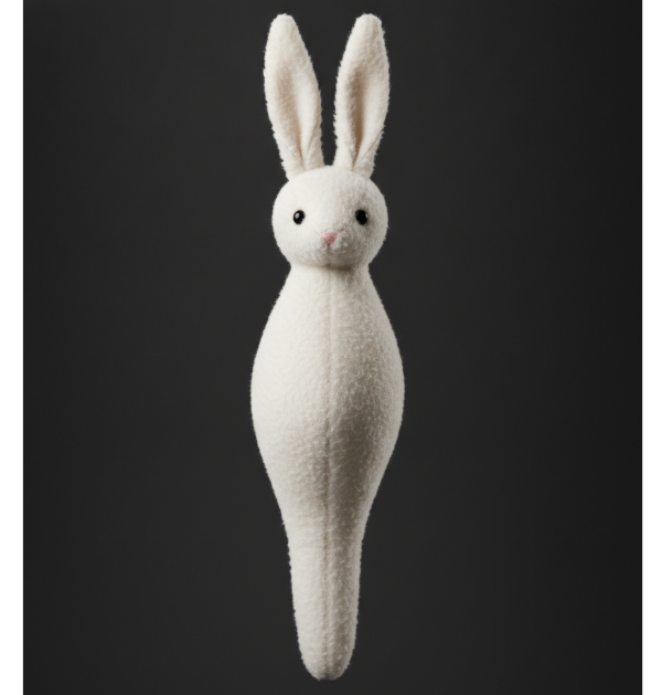 White Rabbit Plush Toy