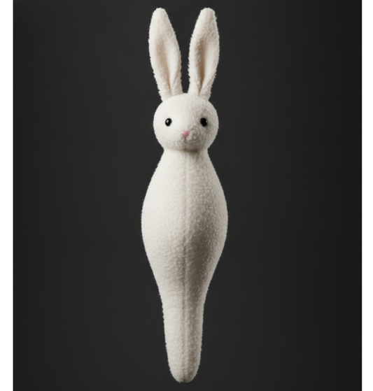 White Rabbit Plush Toy