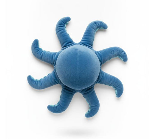 Blue Octopus Plush Toy