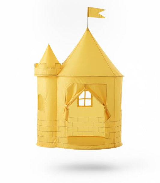 Yellow Castle Tent For Kids