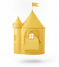 Yellow Castle Tent For Kids