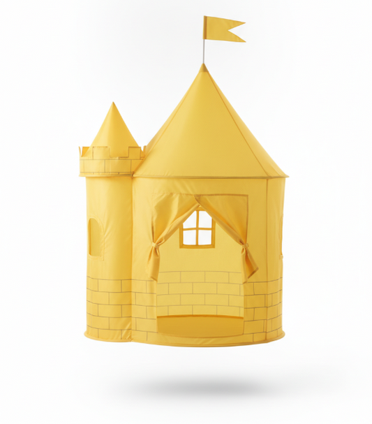 Yellow Castle Tent For Kids
