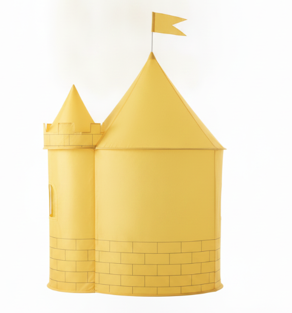 Yellow Castle Tent For Kids