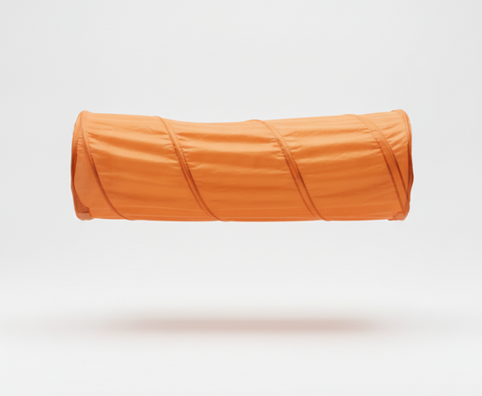Orange Tunnel Tent For Kids