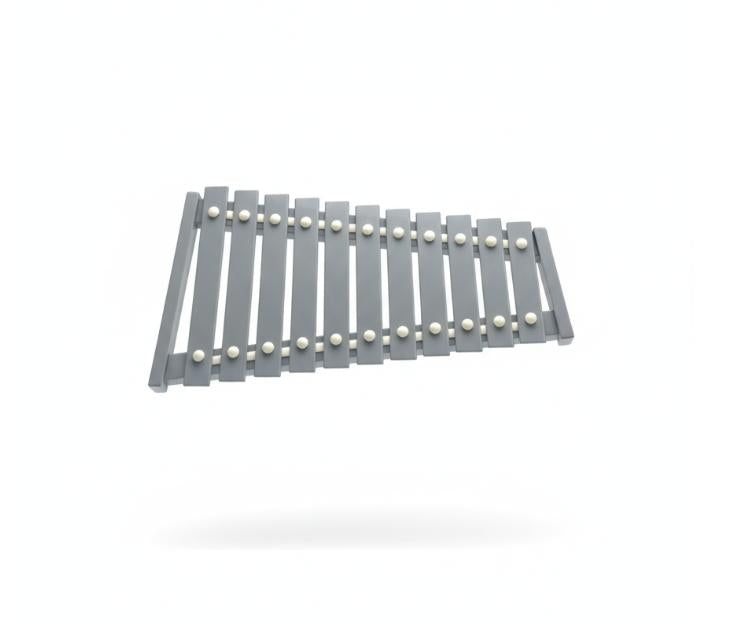Gray Xylophone Musical Toy
