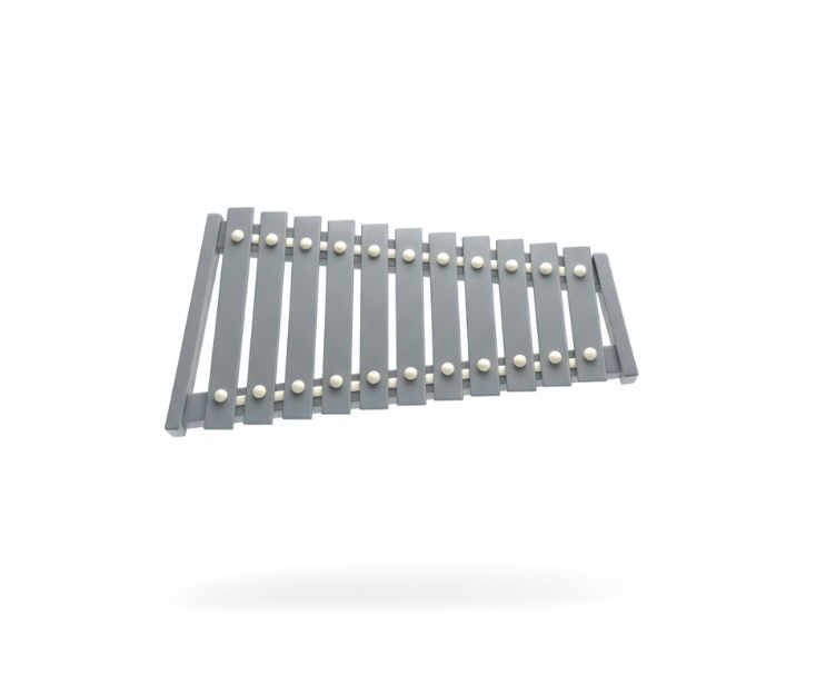 Gray Xylophone Musical Toy