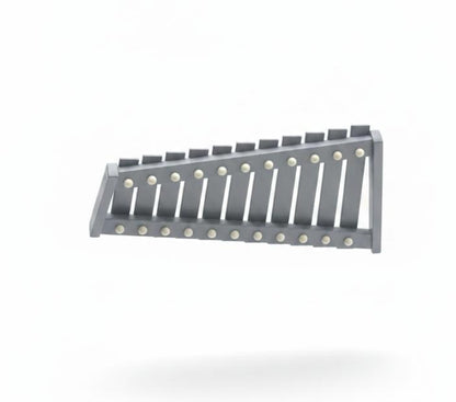 Gray Xylophone Musical Toy