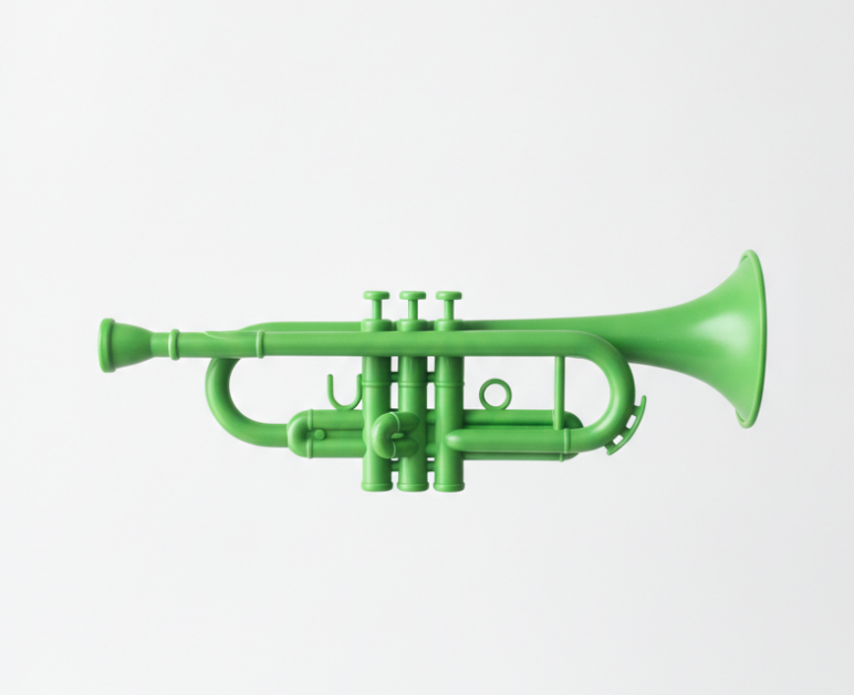 Green Trumpet Musical Toy