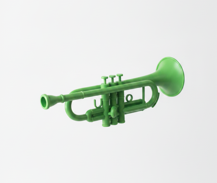 Green Trumpet Musical Toy