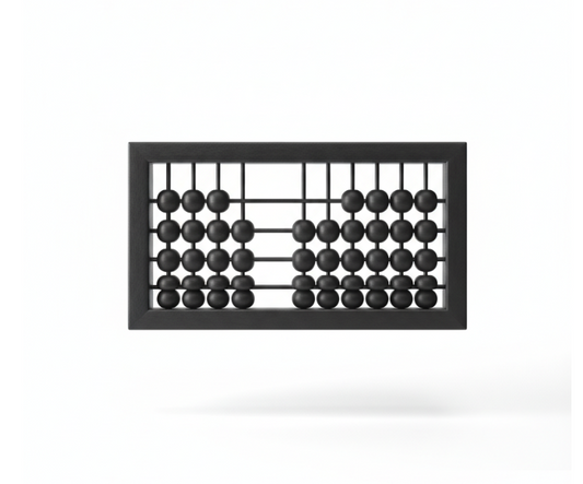 Black Abacus Educational Toy
