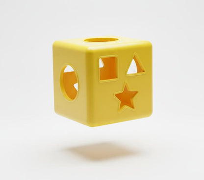Yellow Sorter Educational Toy
