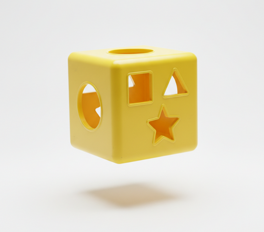 Yellow Sorter Educational Toy