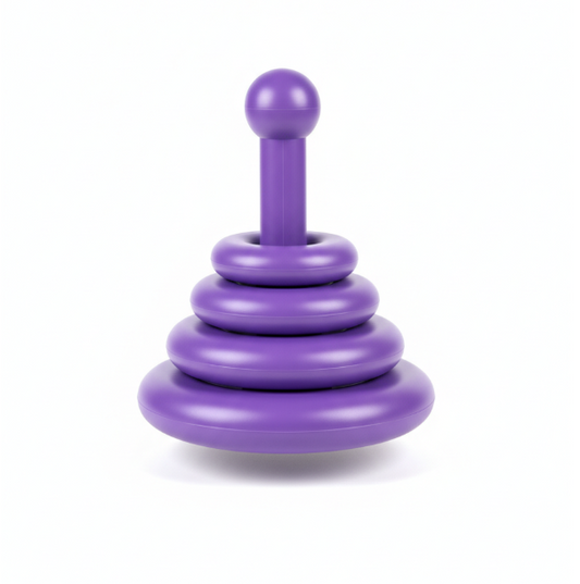 Purple Stacker Educational Toy