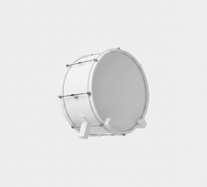 White Drum Musical Toy