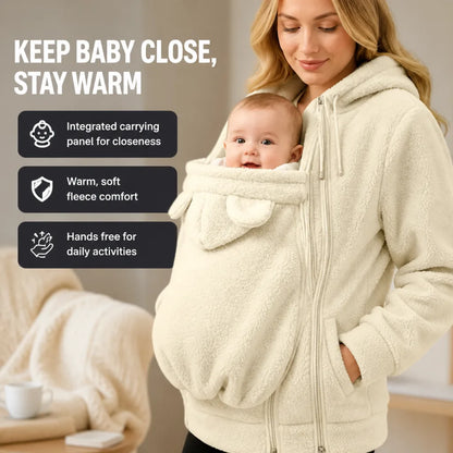 Babywearing Hoodie Jacket Two-In-One Integrated Carrying Panel Hooded Hooded Jacket