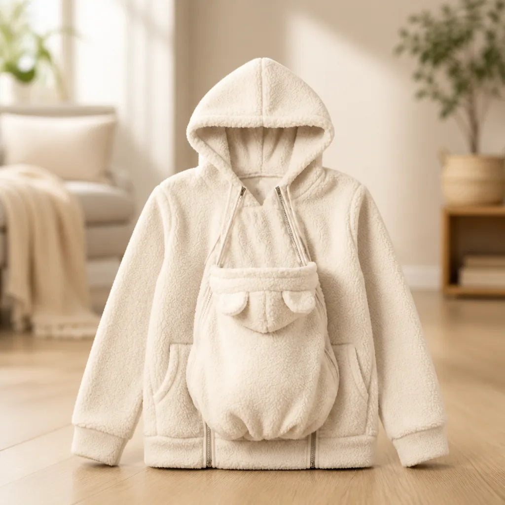 Babywearing Hoodie Jacket Two-In-One Integrated Carrying Panel Hooded Hooded Jacket