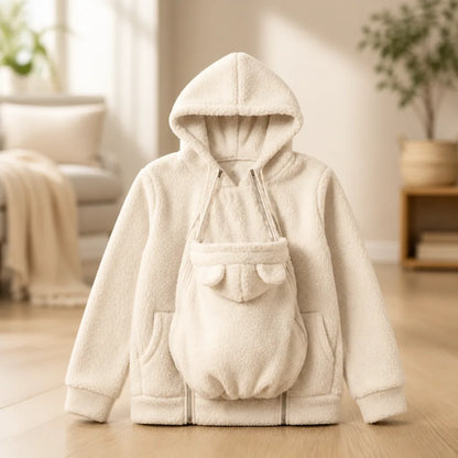 Babywearing Hoodie Jacket Two-In-One Integrated Carrying Panel Hooded Hooded Jacket