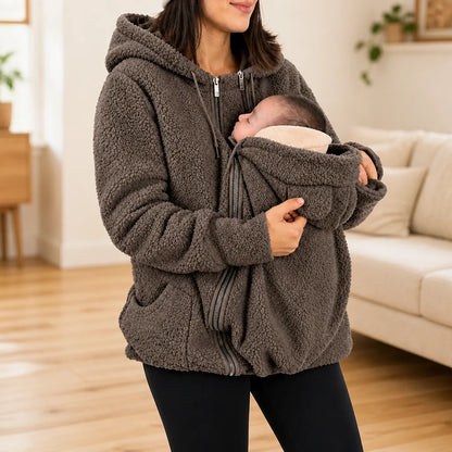 Babywearing Hoodie Jacket Two-In-One Integrated Carrying Panel Hooded Hooded Jacket
