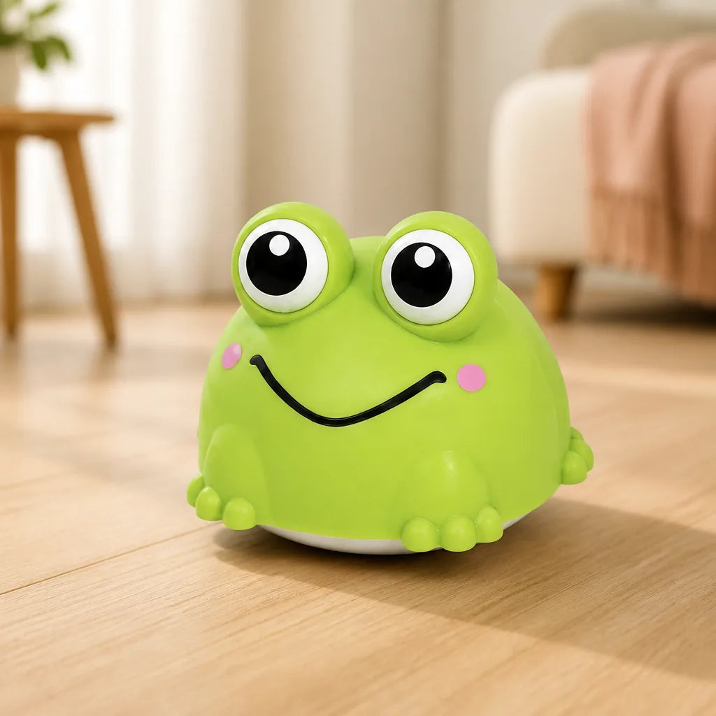 Bath Toy Automatic Water-Sensor Spray Light-Up Frog