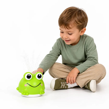 Bath Toy Automatic Water Spray Light-Up Sensor Activated