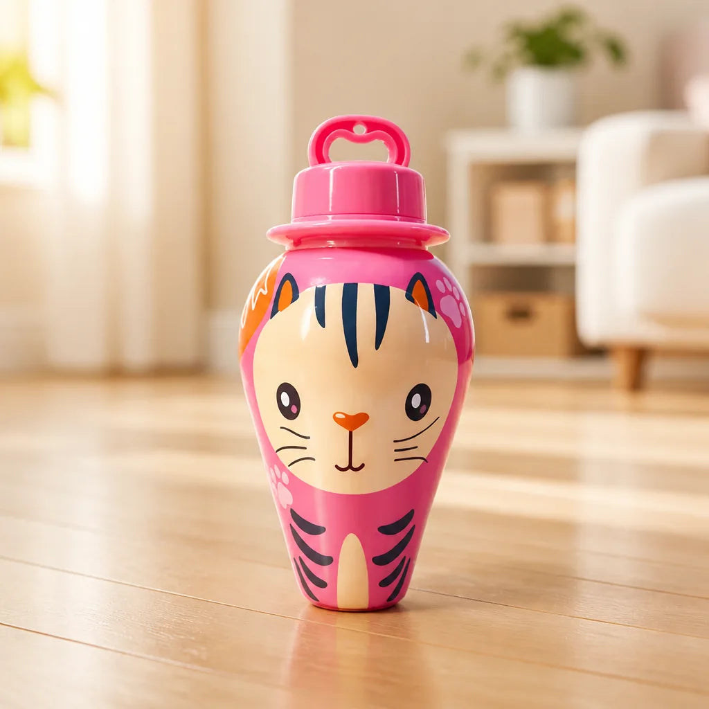 Bubble Blower Spill-Resistant Animal Design With Wand