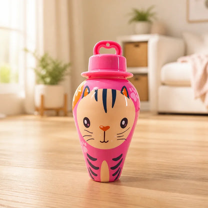 Bubble Blower Toy Spill-Resistant With Integrated Wand