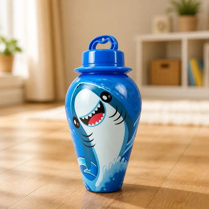 Bubble Blower Toy Spill-Resistant With Integrated Wand