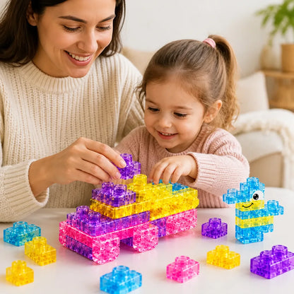 Building Blocks Flexible Colorful Set of 40
