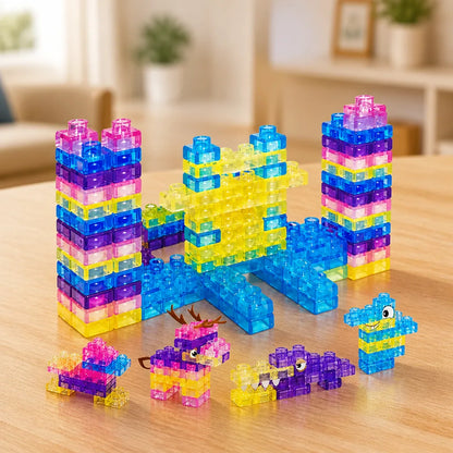 Building Blocks Flexible Colorful Set of 40