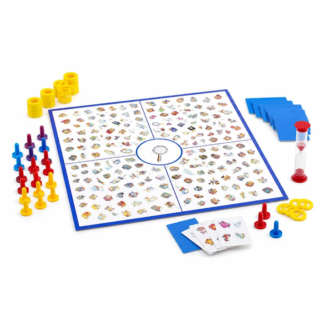 Children's Educational Detective Board Game (60 Clue Cards)