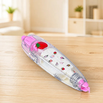 Decorative Tape Dispenser Compact Patterned Washi-Style Tape
