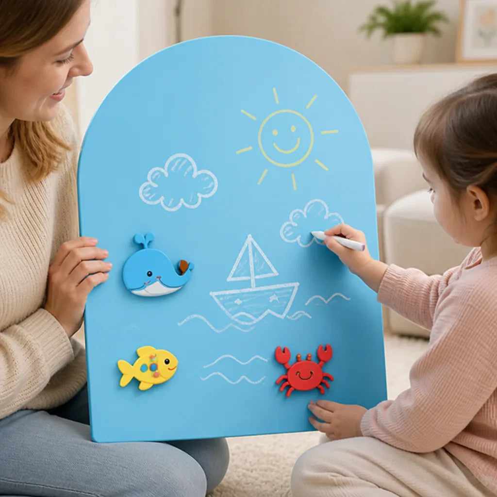 Drawing Board Magnetic Writable Self-Adhesive Wall Mount