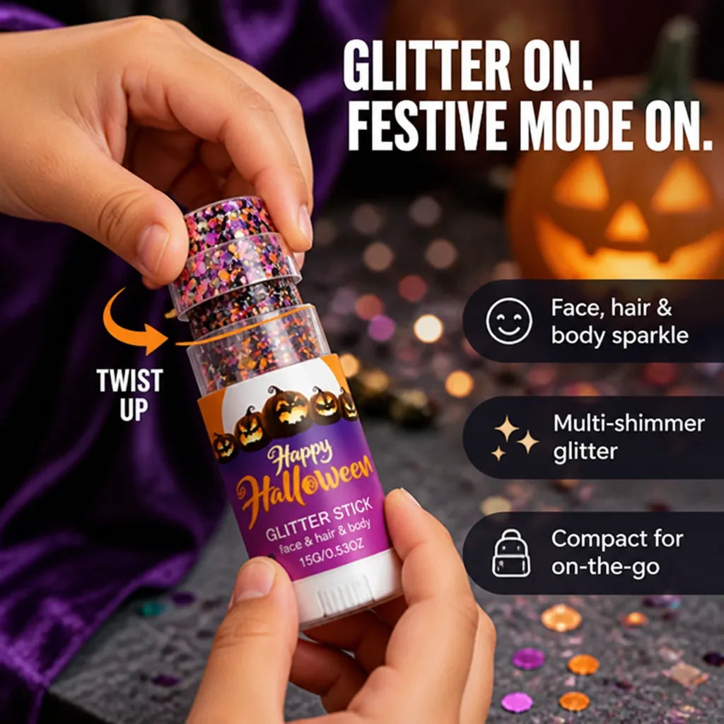 Glitter Stick Face Hair & Body Twist-Up Multi-Shimmer
