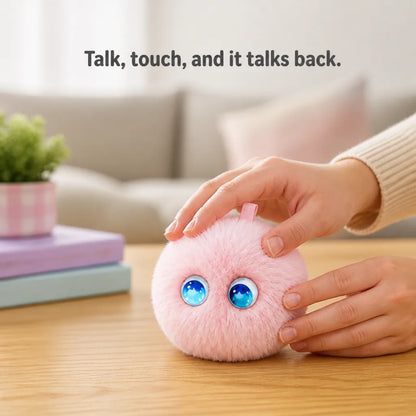 Interactive Plush Toy Voice Chat Touch-Responsive Rechargeable