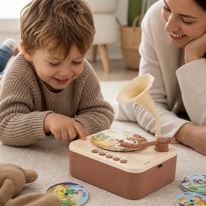 Kids Story Player 96 Audio Cards Recording Function