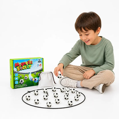 Magnetic Football Game Strategic 20-Piece Set With Storage Bag
