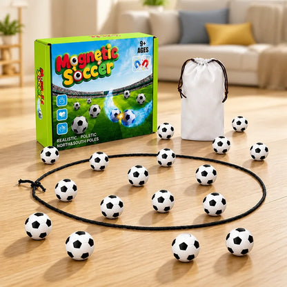 Magnetic Football Game Strategic 20-Piece Set With Storage Bag