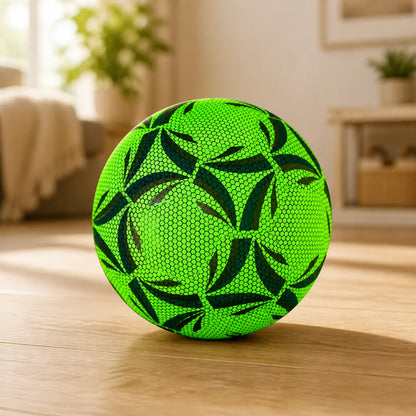 Soccer Ball Glow-In-The-Dark Size 5 Fluorescent PU Leather