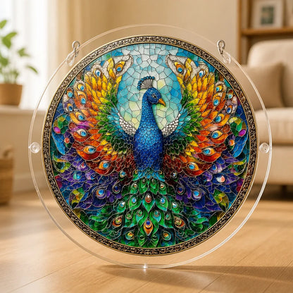 Suncatcher Puzzle Translucent Acrylic Hanging Window Decor