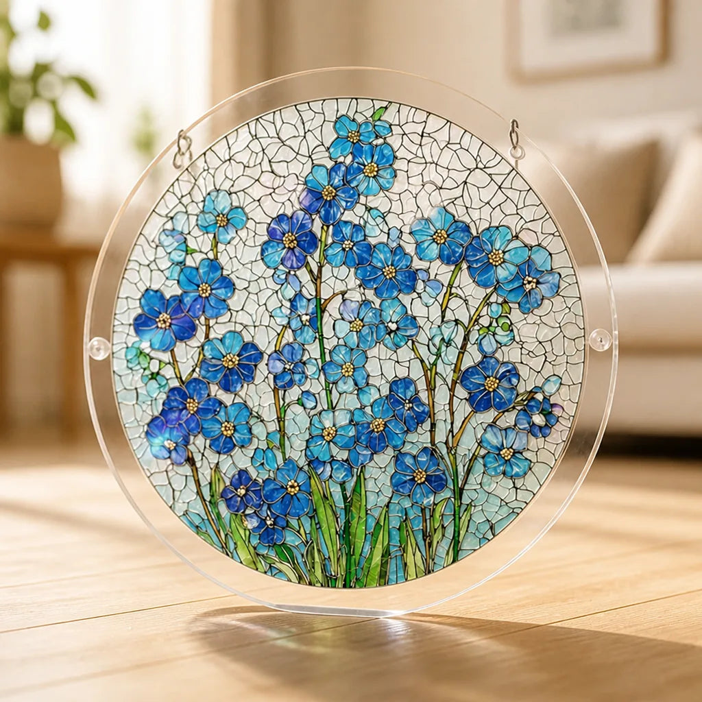 Suncatcher Puzzle Translucent Acrylic Hanging Window Decor