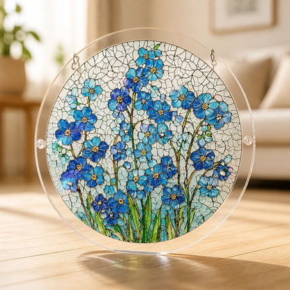 Suncatcher Puzzle Translucent Acrylic Hanging Window Decor