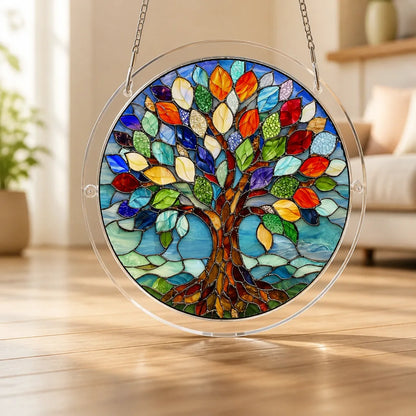 Suncatcher Puzzle Translucent Acrylic Hanging Window Decor