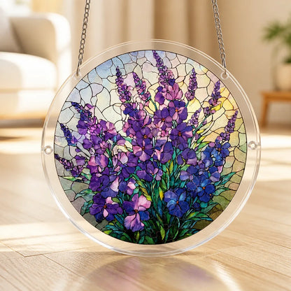 Suncatcher Puzzle Translucent Acrylic Hanging Window Decor