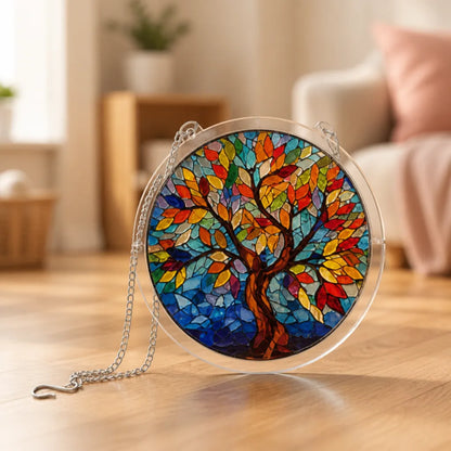 Suncatcher Puzzle Translucent Acrylic Hanging Window Decor