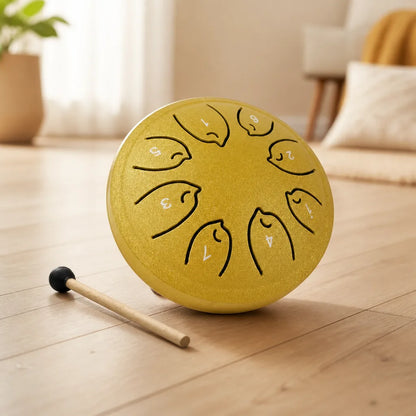 Tongue Drum 8 Notes With Mallet & Songbook