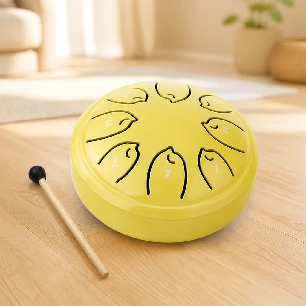 Tongue Drum 8 Notes With Mallet & Songbook