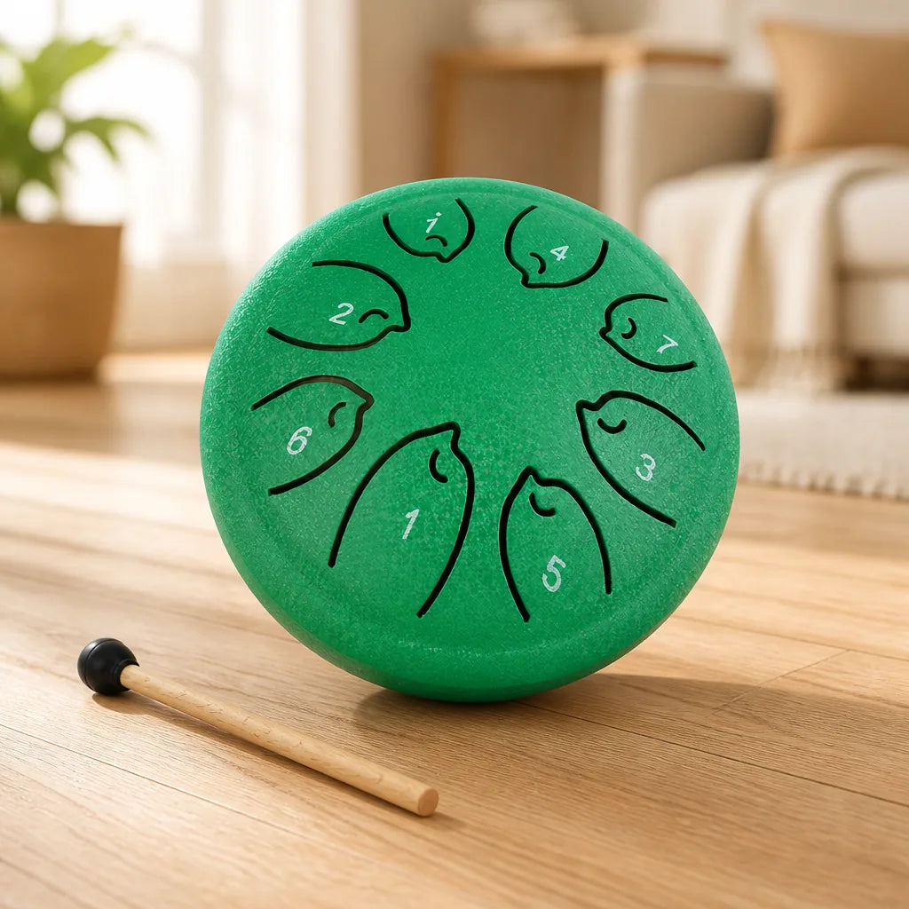 Tongue Drum 8 Notes With Mallet & Songbook